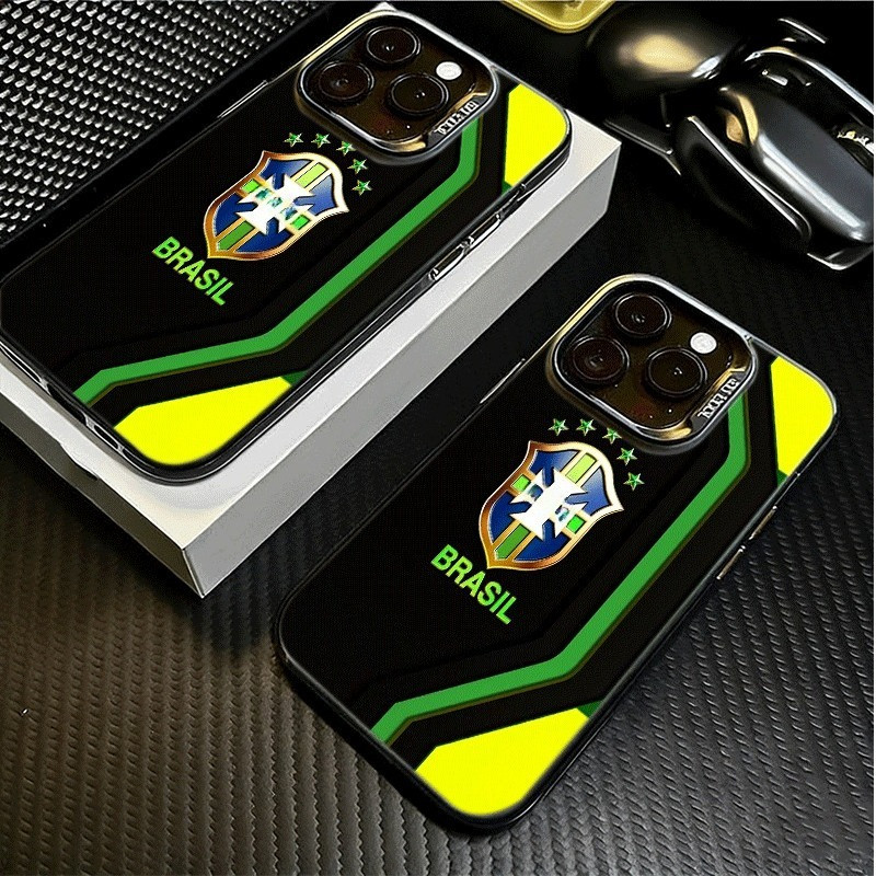 Capinha Para Samsung Galaxy A17 A07 A36 A15 A16 A55 A14 A34 A06 S20 S21 S23S24 FE ULTRA 4G 5G Logotipo Da Equipe Brasil