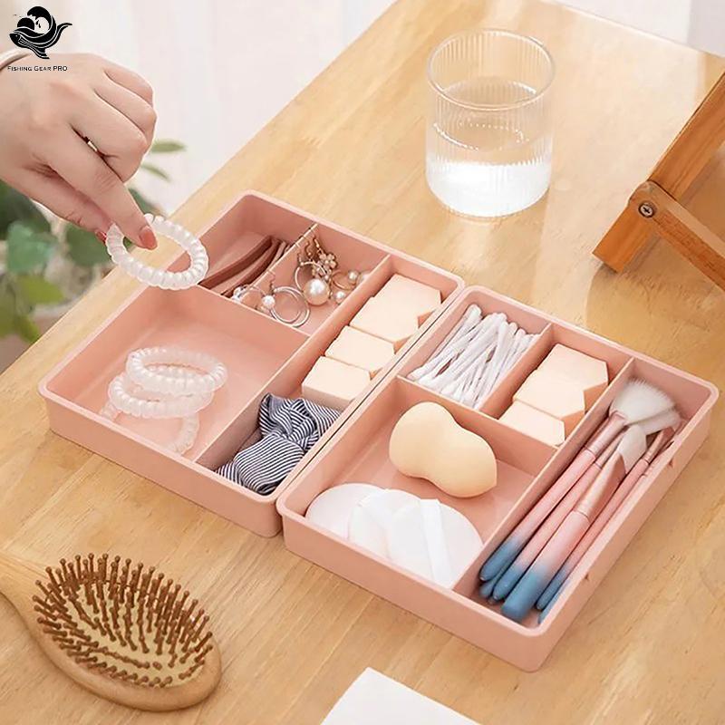 PFG Organizador De Gaveta De Mesa Staable Multi-Célula Bandeja De Armazenamento Purpose Divisor Recipiente Para Escritór