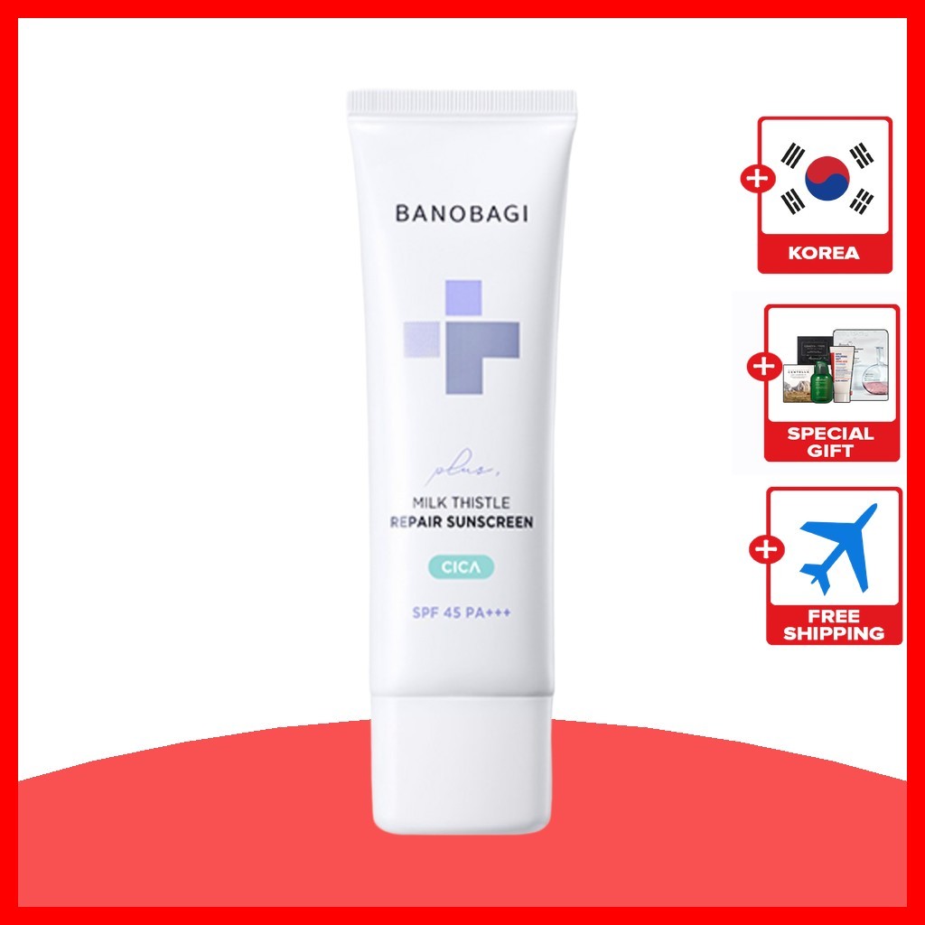 [banobagi] Protetor Solar Reparador De Cardo Mariano , Fps 45 PA + + , 50ml/Coreano Fps45