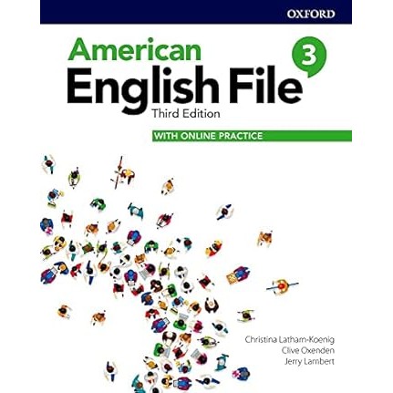American English File 3 Third Edition Workbook + Student book