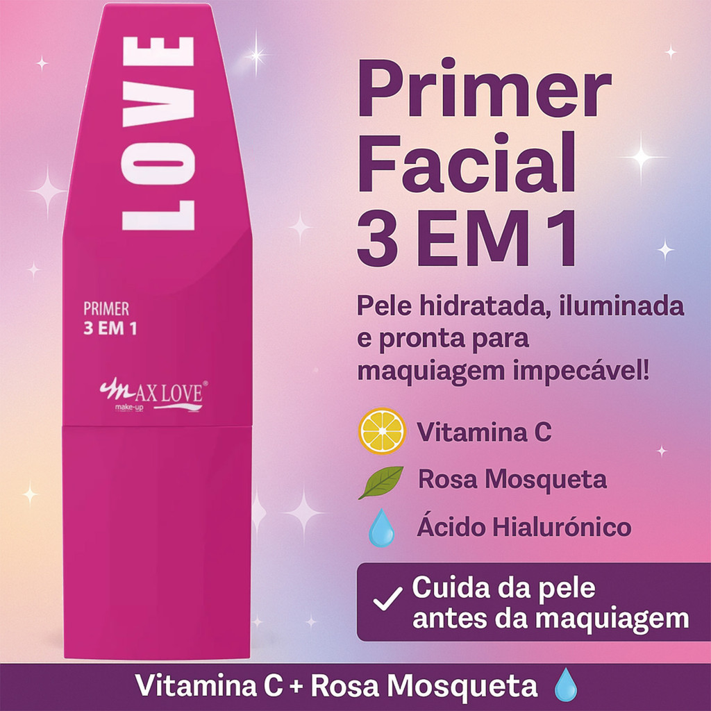 Primer 3 em 1 Max Love: Onde Comprar | BuscaProdutos