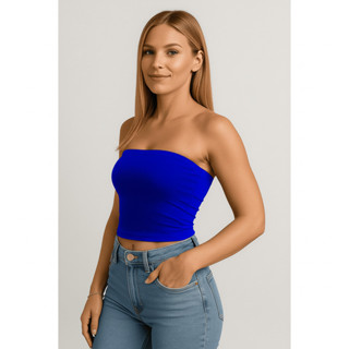 Cropped Modelador Tomara Que Caia – Top Tube Ajuste Perfeito em Oferta na Shopee