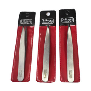 Kit 3 Pinça Solingen Design Profissional Ponta Agulha Super Fina Inox | Alta Precisão em Oferta na Shopee
