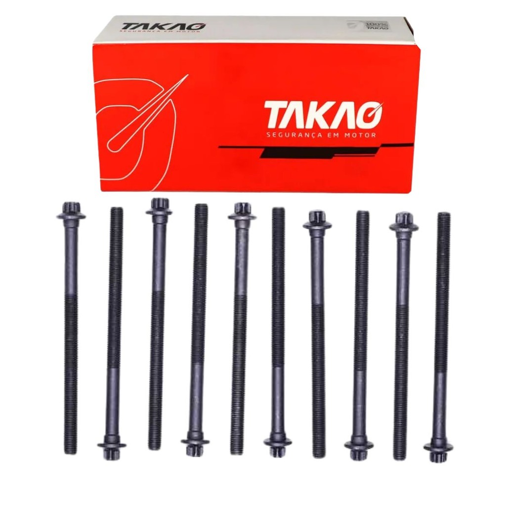 Parafuso Cabeçote (Jg) Xantia 1.8 16V 1996 A 1998 / Xsara 1.8 16V 1998 A 2001 / 306 1.8 16V 1998 A 2001
