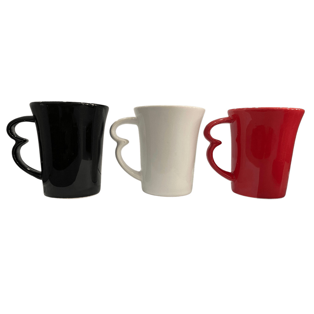 Caneca de Cerâmica com Alça em Coração oxford 330ml em Oferta na Shopee