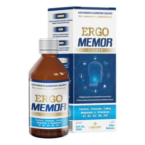 Ergomemor Cognis - 240ml Sabor Melância - La San Day