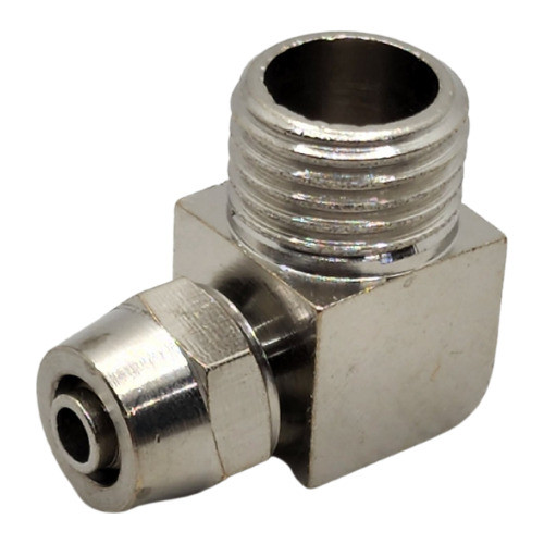 2 peças conector cotovelo tubo 8mm rosca 1/4 suspensão a ar