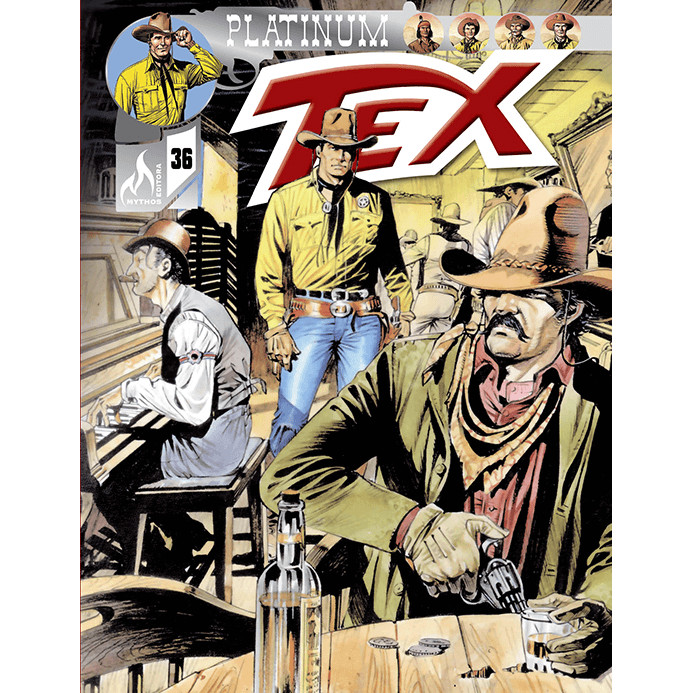 Livro - Tex Platinum Nº 36 - Mythos Editora ISBN 9786559511839
