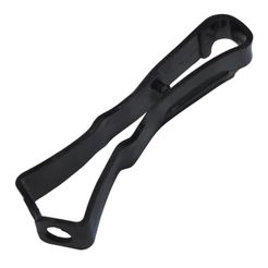Guia deslizador corrente transmissão protetor borracha balança saboneteira CG150 Titan Sport 2004 a 2008