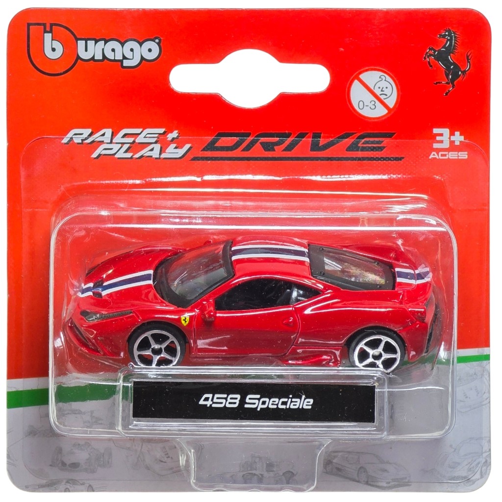 Miniatura De Ferro Ferrari 458 Speciale 1/64 Bburago