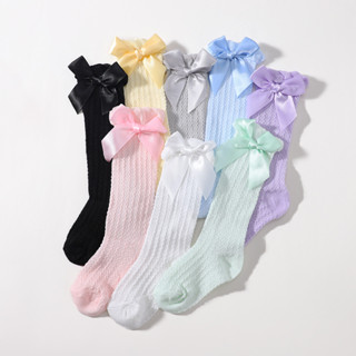 2 Pçs/set Meias Do Bebê Da Criança Bonito Grande Arco Joelho Princesa Altas Para Crianças Menino Meninas De Algodão Aces em Oferta na Shopee