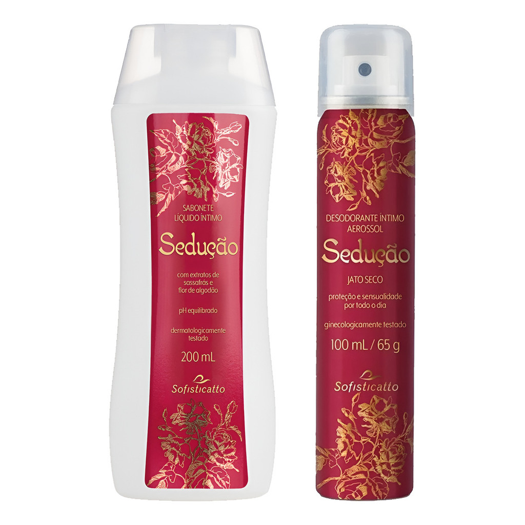 Kit Desodorante Intimo + Sabonete Íntimo - Sedução