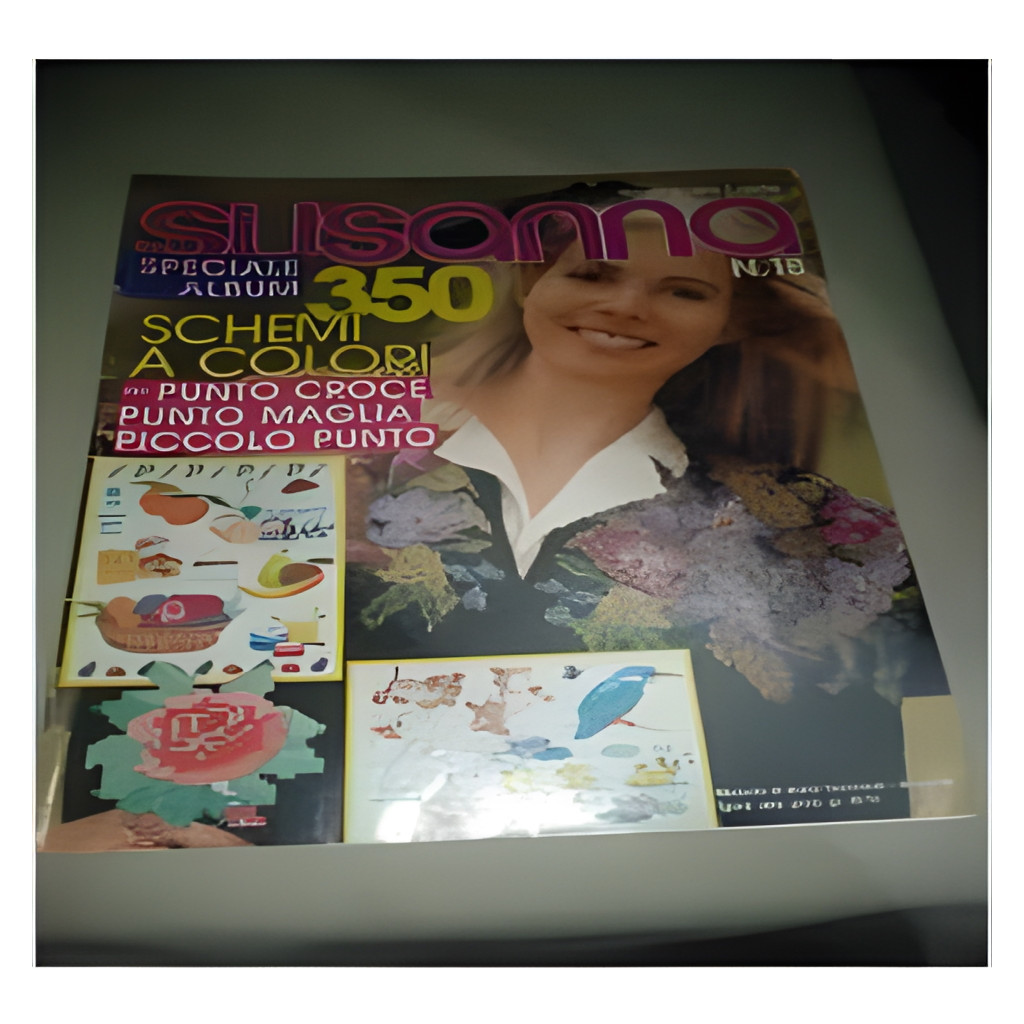 Revista Susanna Nº 18 - Croche - Speciale Album 350 Schemi a Colori autor Revista Susanna