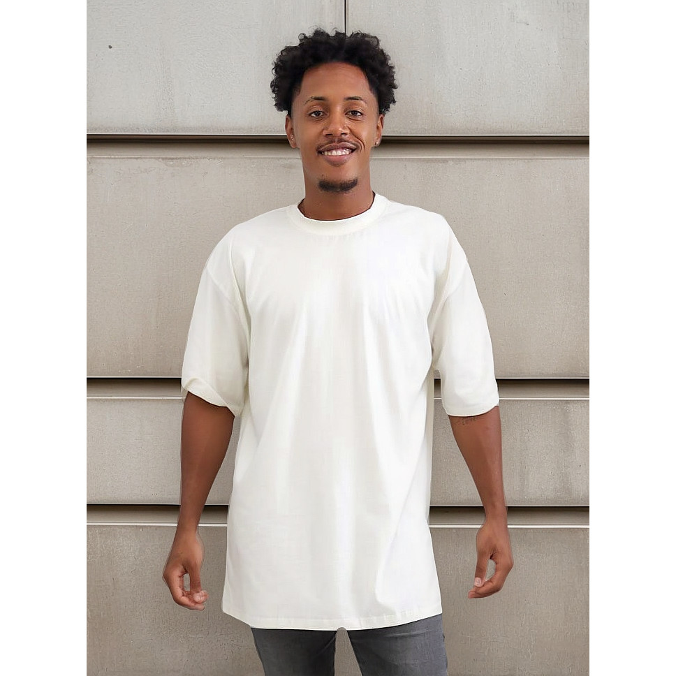 Camiseta Masculina Oversized Lisa Macia Penteado 30.1