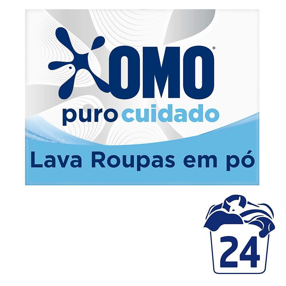 Sabão em Pó Omo Puro Cuidado 1,6kg em Oferta na Shopee