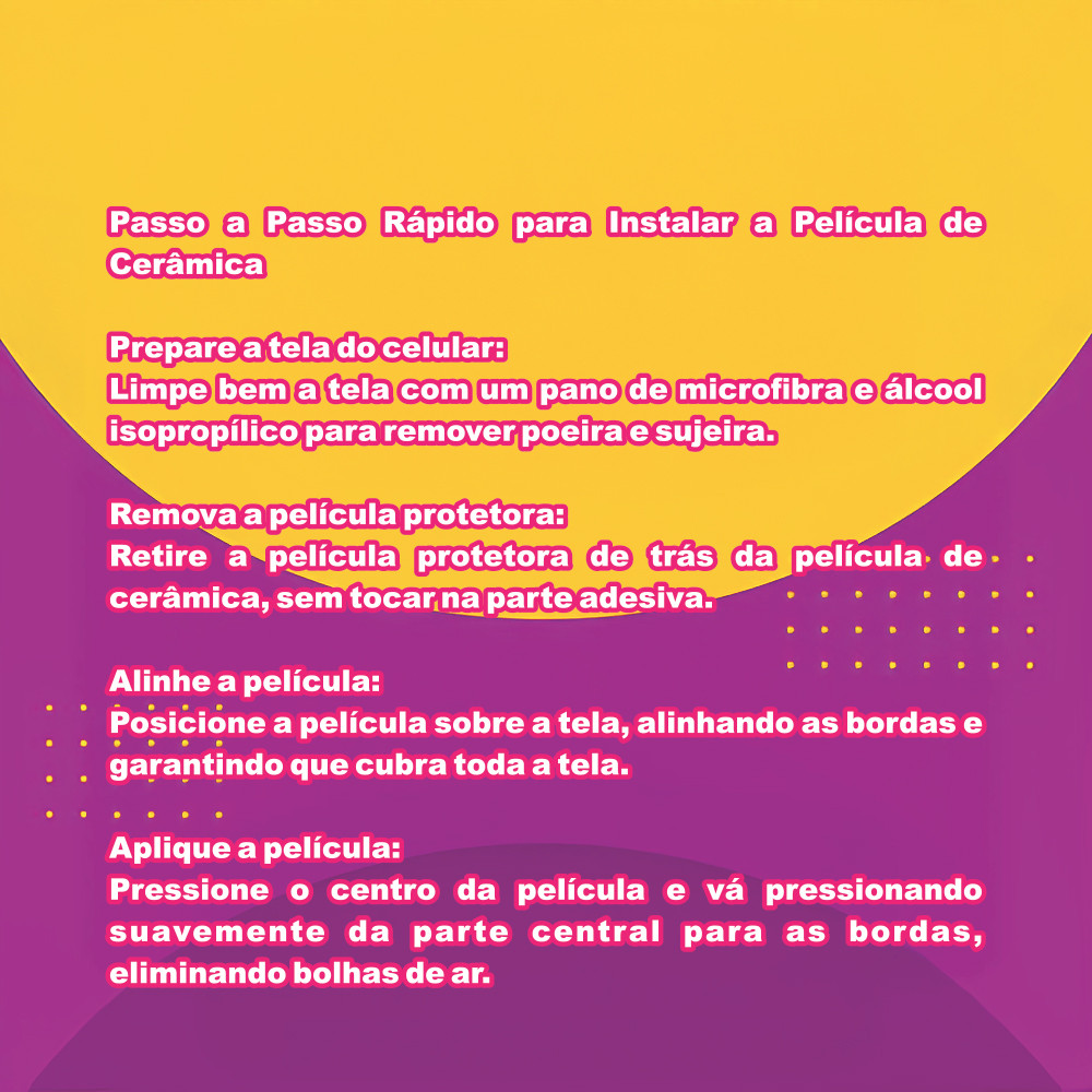 Película de Cerâmica 100% de Cobertura para Tela do ( ) para GALAXY A30 A25 A24 A23 A22 A21S A21 A20S A20 A17 A16 A15
