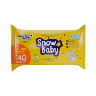 Toalha Umedecida Snow Baby C/140 Hidratação Intensa em Oferta na Shopee