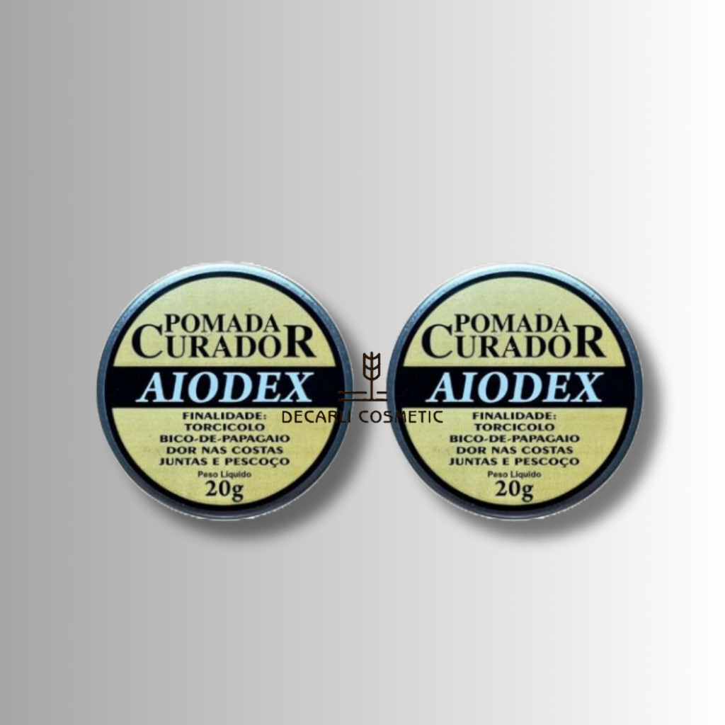 2 UN Pomada Aiodex - Curador 20g