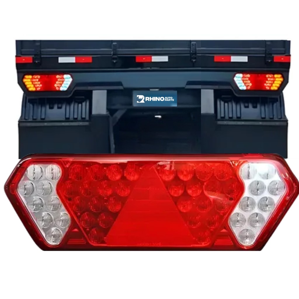 Lanterna Guerra Traseira Led Asx Direita Bivolt 12/24v