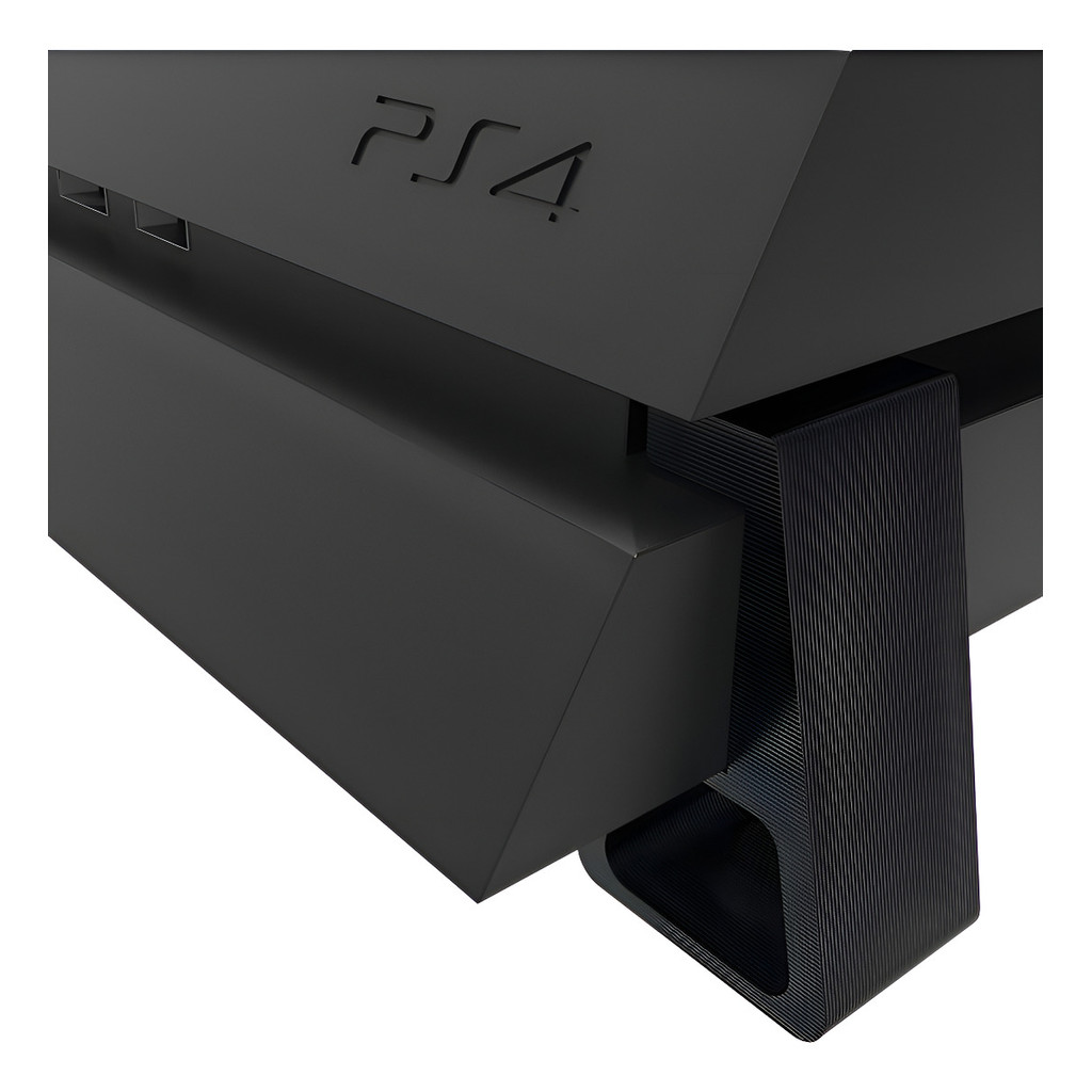 Suporte Cooler Horizontal Mesa Ps4 Playstation 4 Fat Preto