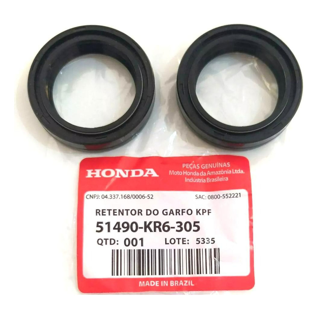 Par Retentor Bengala Honda Xlx 350 Xlx350 1988 1989 1990 Nok