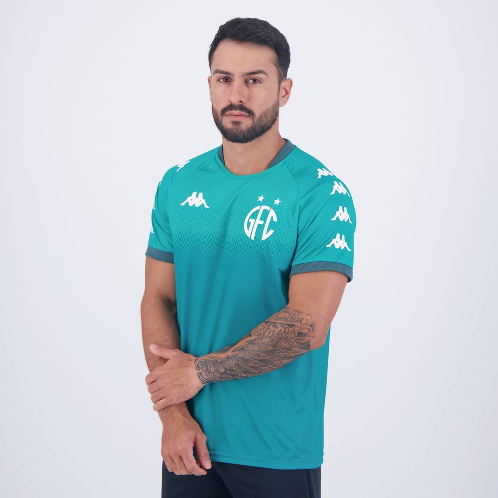 Detalhes do Camisa Kappa Guarani Treino Atleta 2024