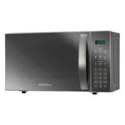 Micro-ondas Mondial 21 Litros Mo-01-21-e Cinza Espelhado 110V