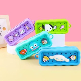 Estojo Infantil Silicone Colorido com Personagens 3D Divertidos, Macio, Resistente e Espaçoso Escola em Oferta na Shopee