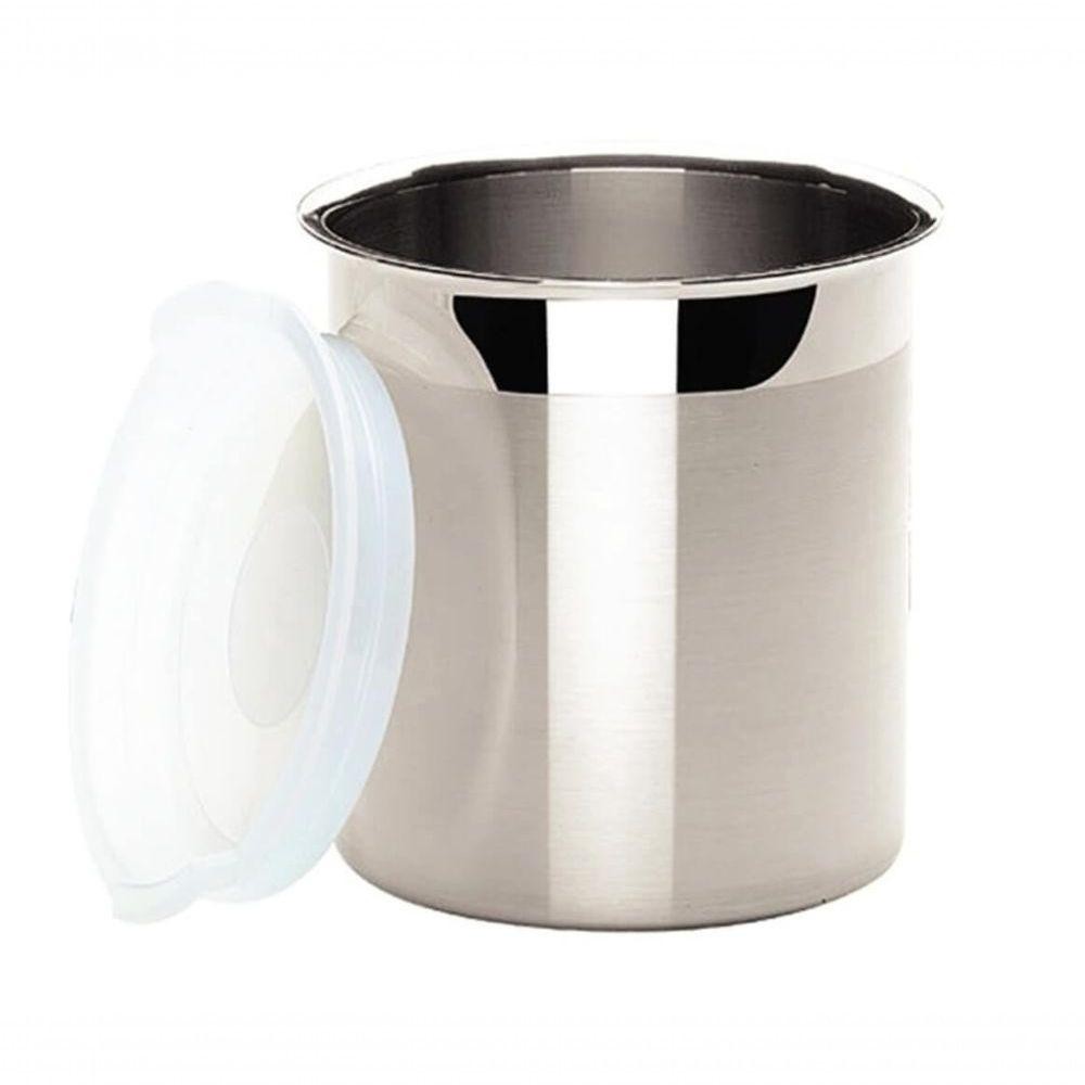 Detalhes do Pote Tramontina Cucina Em Inox Para Mantimentos Com Tampa 14cm 2,3 Litros