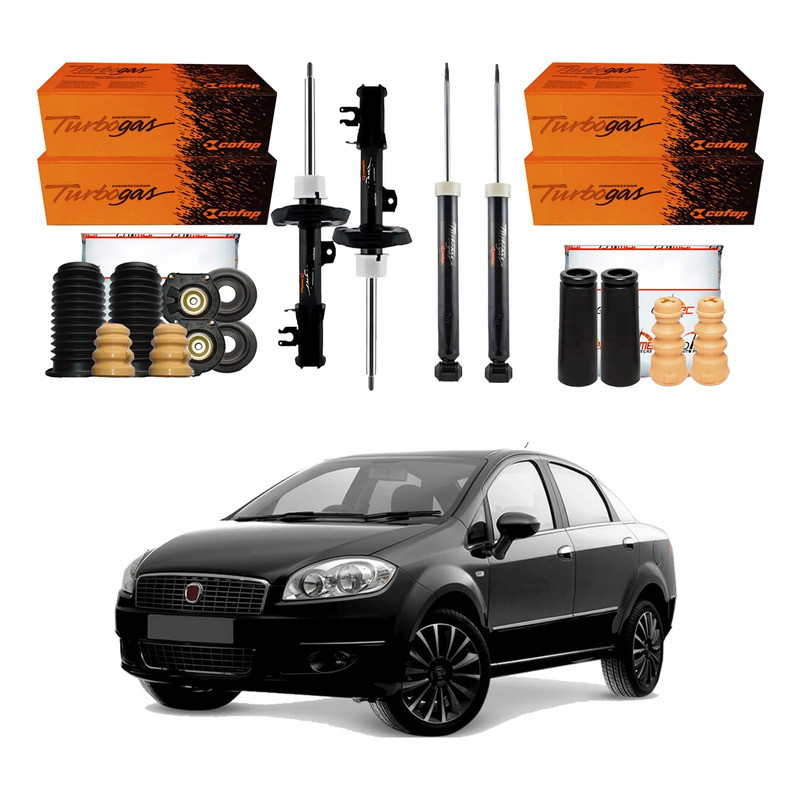 Amortecedor Dianteiro Traseiro Linea 1.8 2010 A 2014 em Oferta na Shopee