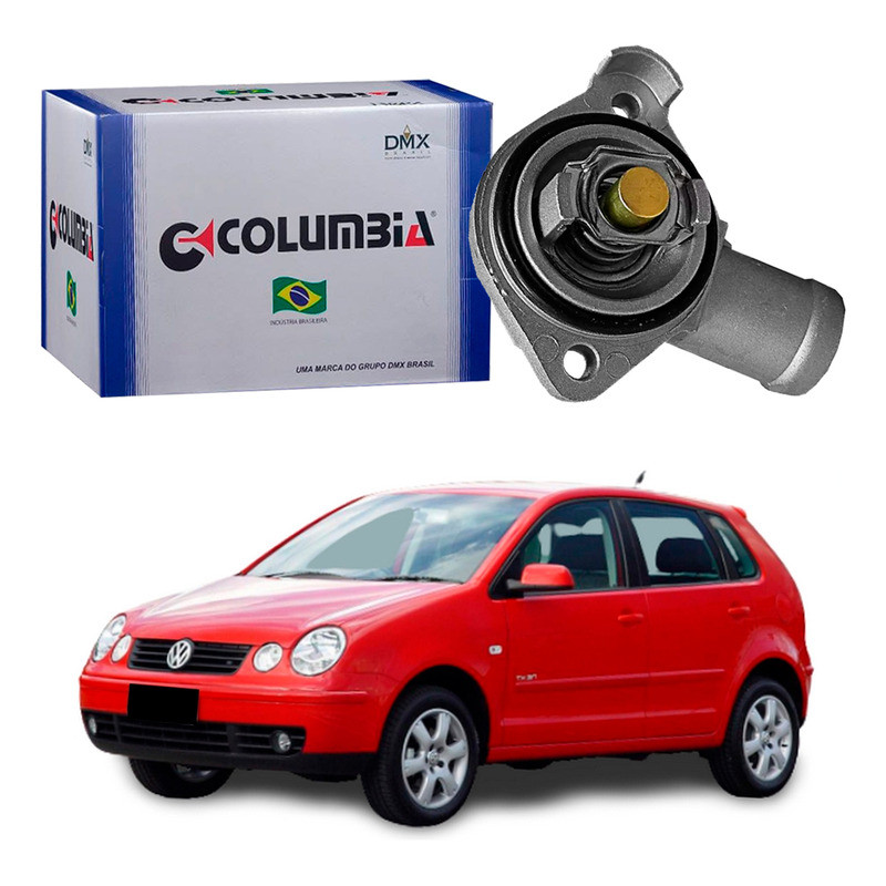 Valvula Termostatica Aluminio Polo 1.6 8v 2002 A 2006 em Oferta na Shopee