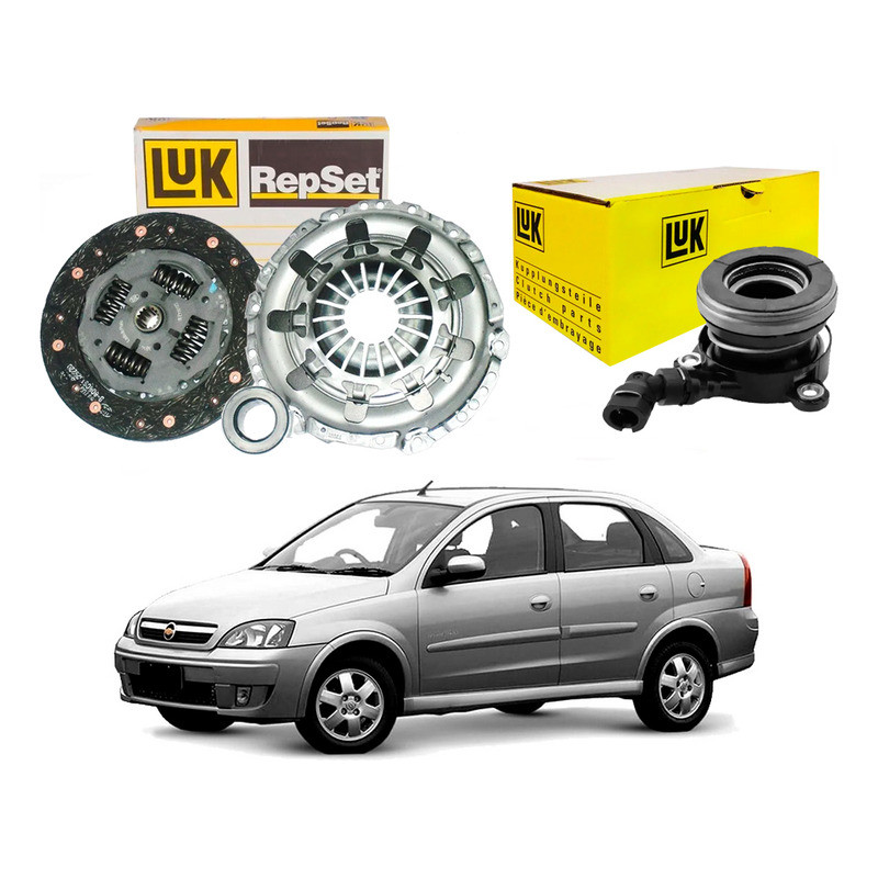 Kit Embreagem Luk Atuador Corsa Novo Sedan 1.0 2002 A 2012 em Oferta na Shopee