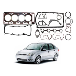 Jogo Junta Motor Bastos Fiesta Sedan 1.6 Zetec 2003 A 2006