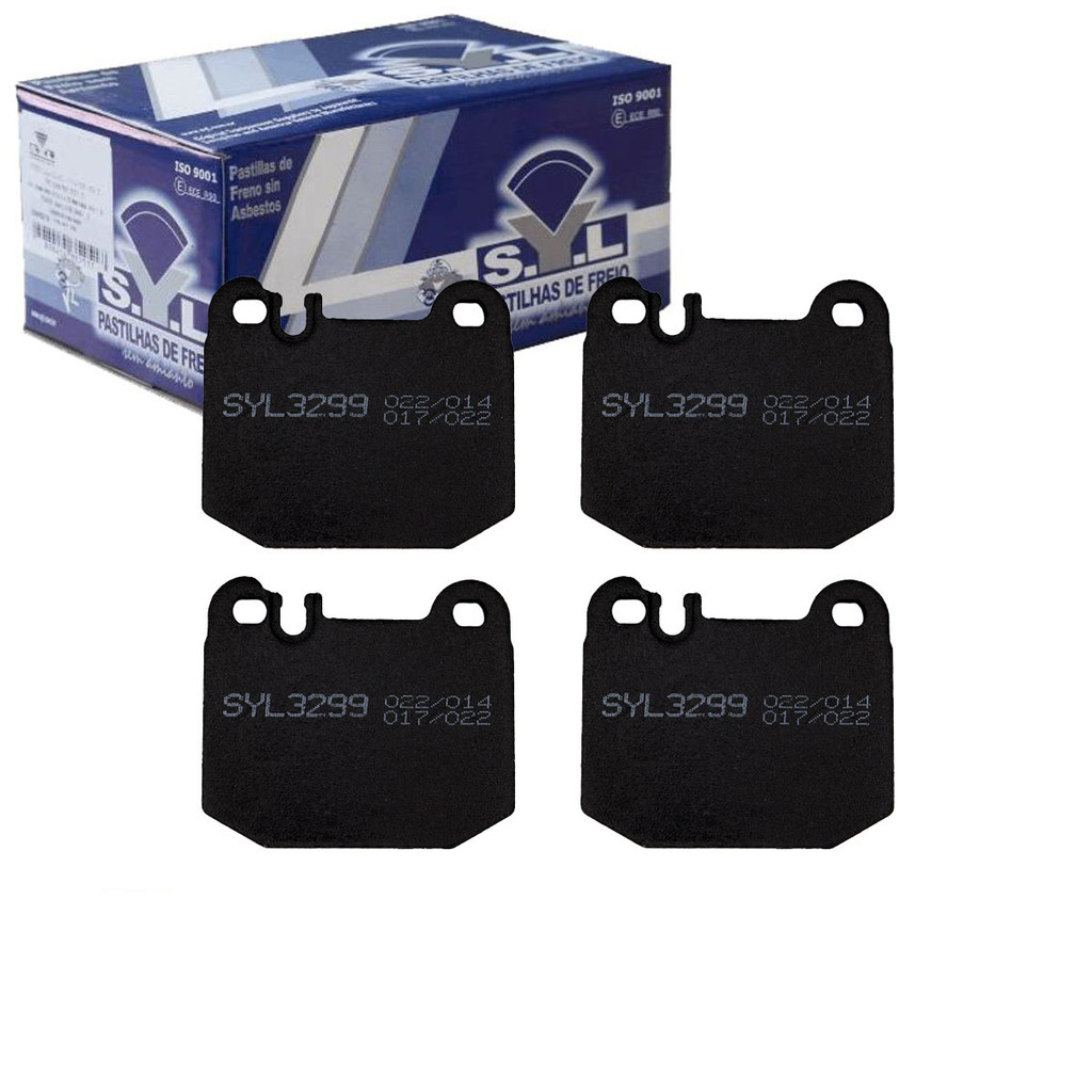 Pastilha De Freio Traseiro - Ml230 2001 A 2005 / Ml270 Cdi 2001 A 2005 / Ml320 V6 2001 A 2003 / Ml350 V6 2002 A 2005