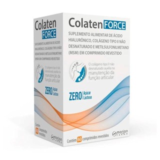 Suplemento Alimentar Colaten Force 60 Comprimidos Revestidos em Oferta na Shopee