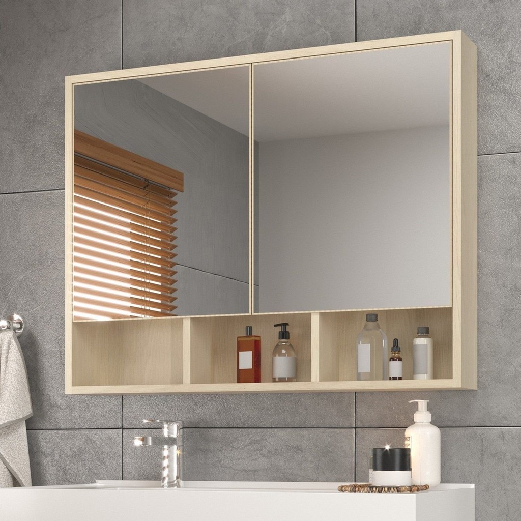 Espelheira Orla 80 Cimento em Oferta na Shopee