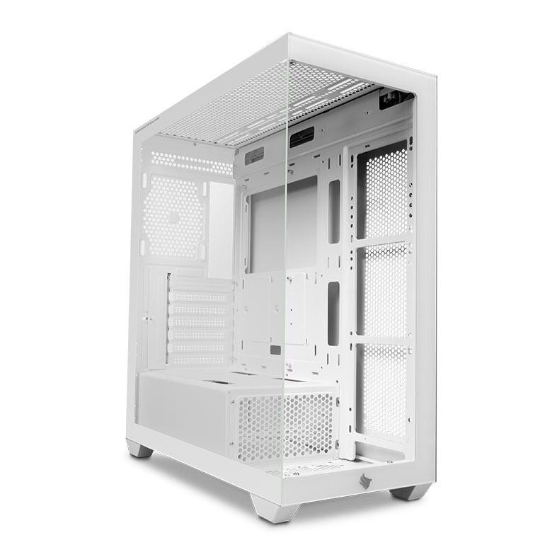 Gabinete Gamer Pichau Pouter 4B, Mid-Tower, Lateral de Vidro, Branco, PG-PO4B-WH