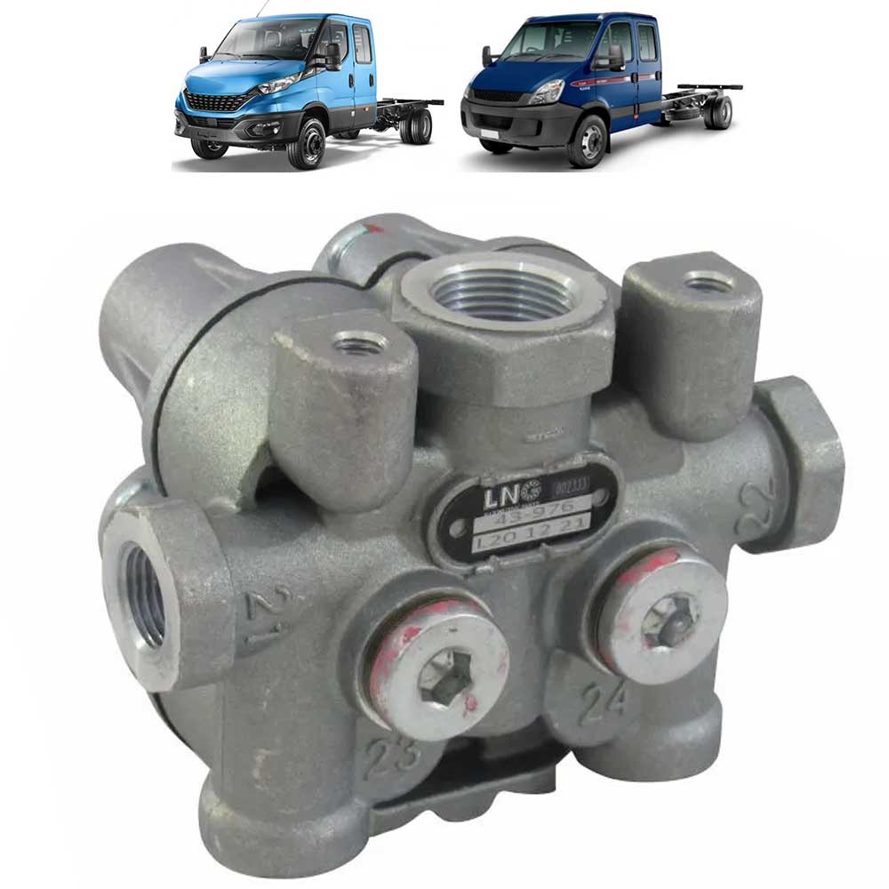 VÁLVULA 4 VIAS FREIO A AR DAILY 3.0 16V 70C16 HD/70C17 HD 2008 A 2018/DAILY MY 70-170 APÓS 2019 5801262395