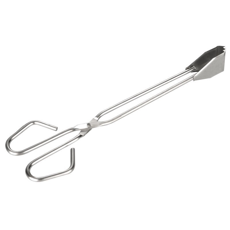Pinça para Churrasco Pegador Ferro 36/55cm Pegador De Saladas E Carne Churrasco Em Aco Inox Tipo em Oferta na Shopee