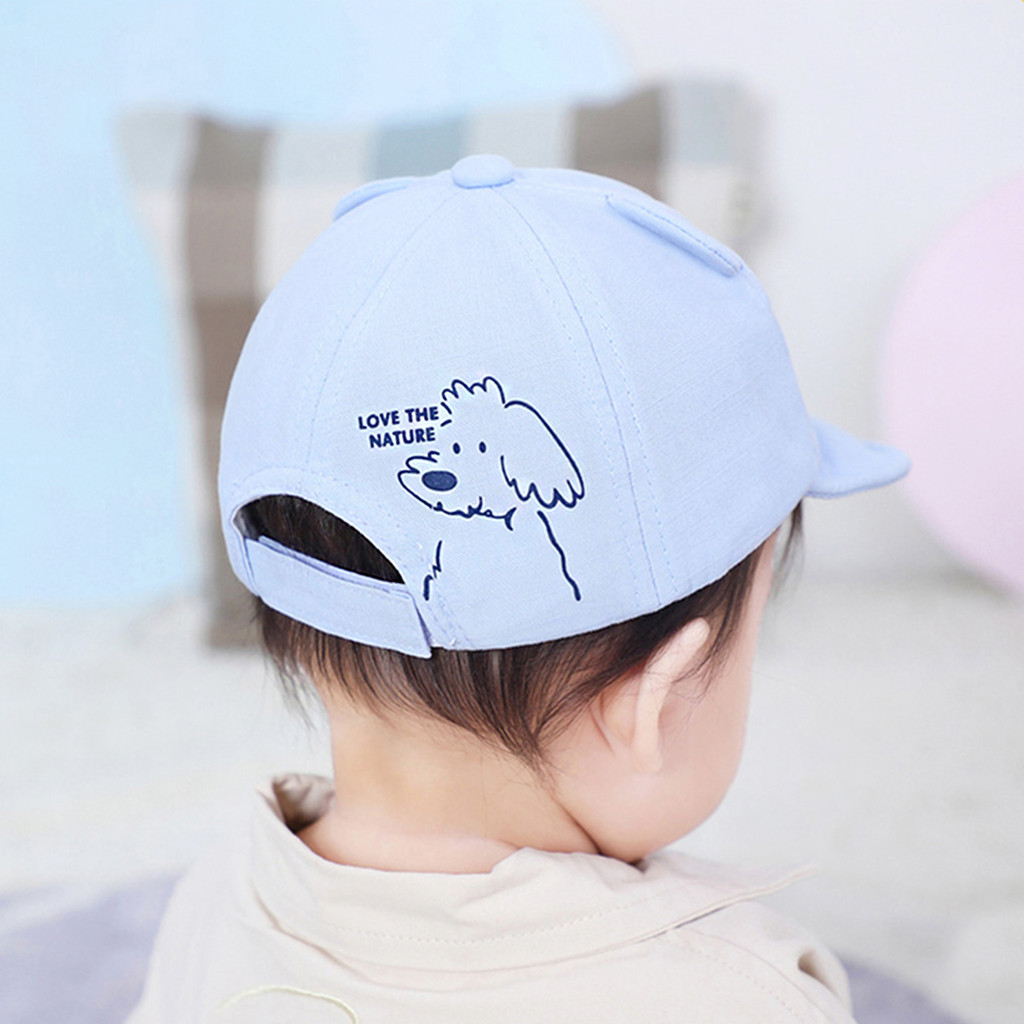 Boné Infantil Ursinho Chapéu Boina Bordado Xadrez Criança Bebê Fofo Unissex Verão Fashion