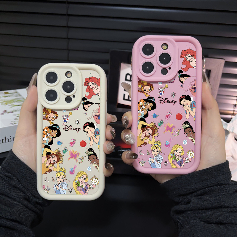 Capinha Capa de Telefone Princesas Disney Samsung A15 A35 A55 A54 A34 A14 A05 A04 A03 A13 A12 A11 A23 A32 A52 A51 Case