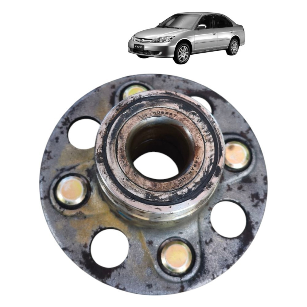 Cubo Roda Traseiro Honda Civic 1.7 2001 A 2006 S/abs
