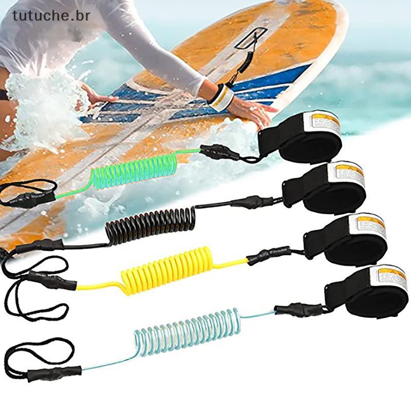 TU Enrolado Prancha De Surf Trela Stand UP Paddle Board Tornozelo Sup Placa Pé Perna Corda Jangada Caiaque BR
