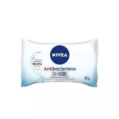 Sabonete Nivea Hidratante Antibacteriano 85g Embalagem com 12 Unidades