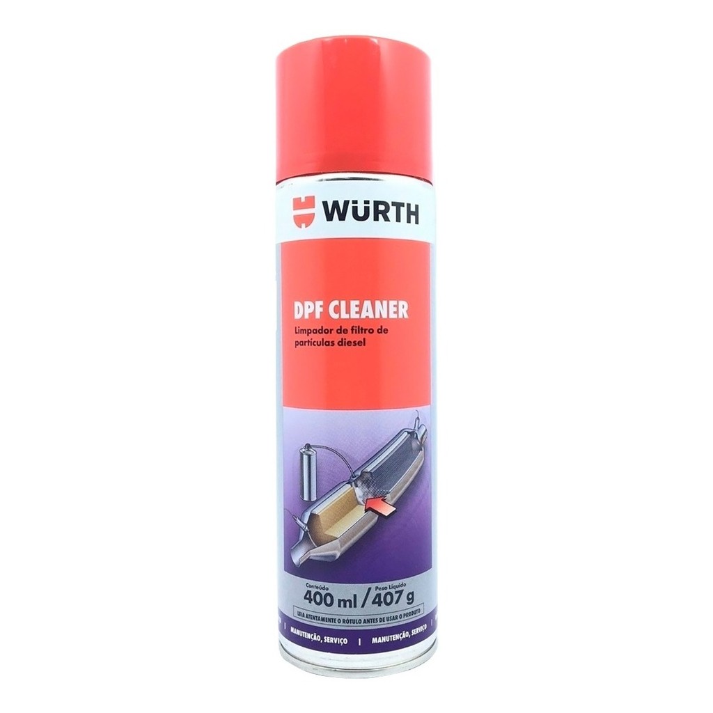 Limpador De Filtro Partícula Diesel Repara Dpf Cleaner Wurth Wurth 5861014501