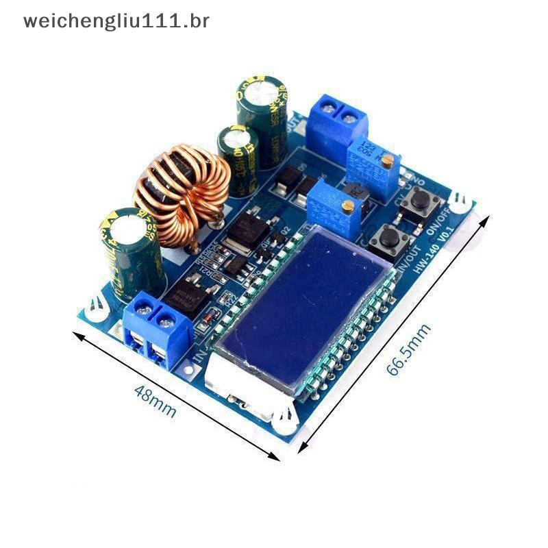 # weicheng DC-Bu Boost Converter 5.5-30V A 0.5 35W Ajustável Step Up Down Regulador De Tensão Módulo De Fonte De Aliment