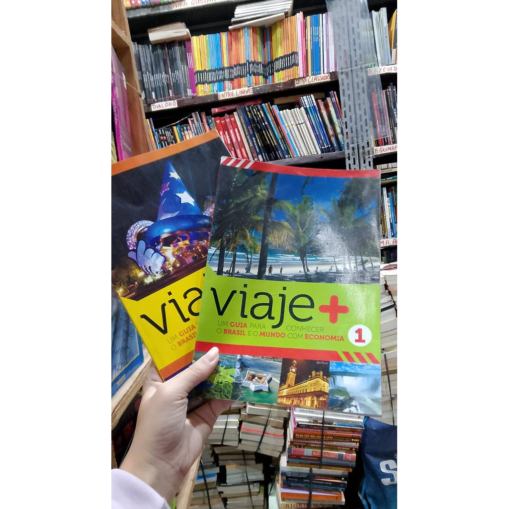Kit 2 Livros Viaje +: Um Guia Para Conhecer O Brasil E O Mundo Com Economia 1/  Viaje +: Um Guia Para Con... 8041162