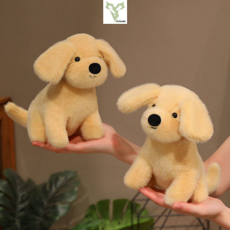 Rytanda Golden Retriever Filhote De Cachorro Brinquedo De Pelúcia Bonito Criativo Decoração Travesseiro Animal Namorada