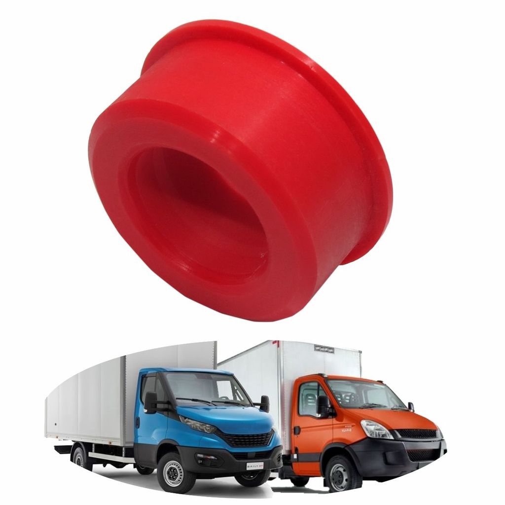 BUCHA SUSP DIANT VERMELHA EM PU DAILY 70C16/70C17 3.0 2008-2018 /DAILY MY 65-170/70-170 3.0 APÓS 2019 93852313/SKU583