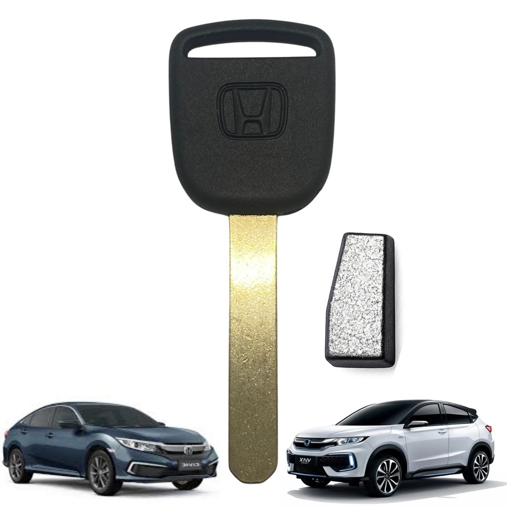 Chave Gaveta Civic Fit Crv City Com Chip Transponder Id47